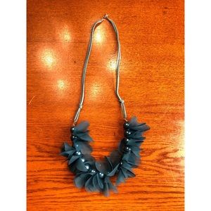 Blue Petal Necklace